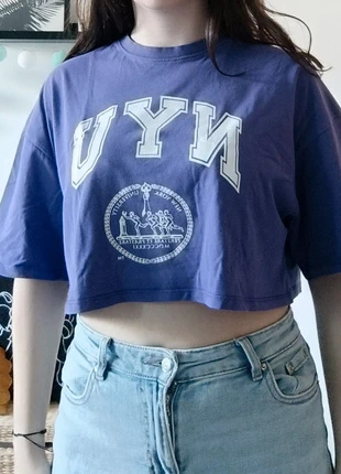 T-shirt crop top violet, marke: Jennyfer, zustand: Sehr gut, größe: XS / 34 / 6, 2,00 €, 2,80 € inklusive Vinted-Käuferschutz