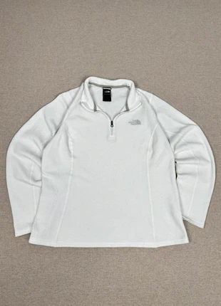 Veste Pull Polaire 1/4 Zip Femme The North Face Blanc Taille M, merk: The North Face, staat: Heel goed, maat: M / 38 / 10, € 27,99, € 30,09 inclusief Kopersbescherming Pro