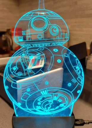 Lampada 3D, marke: Star Wars, zustand: Gut, 8,00 €, 9,10 € inklusive Vinted-Käuferschutz