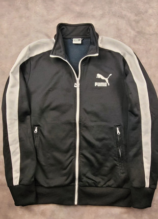 Veste football survêtement Puma, taille 44/46, noir blanc, état: Très bon état, taille: XL, 19,00 €, 20,65 € Protection acheteurs incluse