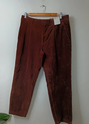 M&S thick corduroy cords trousers brown W34 L29, brand: Marks & Spencer, condition: New with tags, size: W34, £20.00, £21.70 includes Buyer Protection Pro
