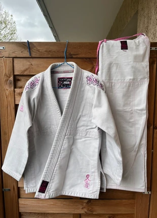 Kimono gi jjb bjj Fugi blanc, brand: Fugi, condizioni: Ottime, taglia: M / IT 42 / EU 38, €65.00, €68.95 include la Protezione acquisti