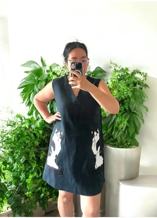 Robe noir Paul & joe - chats brodés - 38 40 M L, estado: Novo sem etiquetas, tamanho: M / 38 / 10, €35.00, €37.45 inclui Proteção do Comprador