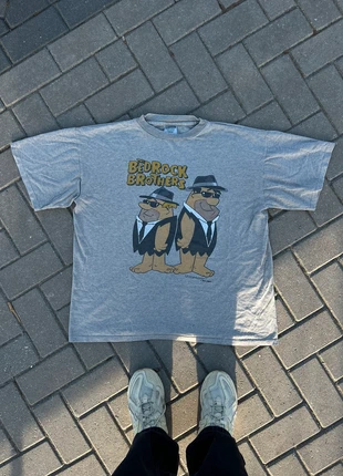 The Flintstones vintage T-Shirt Featuring Bedrock Brothers Fred and Barney 90s, marque: The Flintstones, état: Bon état, taille: XL, 79,00 €, 83,65 € Protection acheteurs incluse