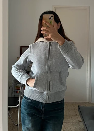 Sudadera gris pequeña, marque: Vert De Rage, état: Bon état, taille: XXXS / 30 / 2, 5,00 €, 5,95 € Protection acheteurs incluse