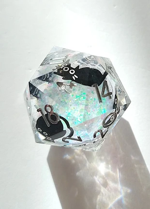 DnD dice set liquid core crystals and kittens/black cats - Set dadi D&D RPG Daggerheart dice, brand: D&D, condizioni: Nuovo senza cartellino, €15.00, €16.45 include la Protezione acquisti