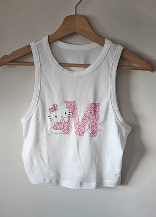 Hello Kitty tanktop Sanrio – maat 36 (S), nieuw, merk: Hello Kitty, staat: Nieuw zonder prijskaartje, maat: S / 36 / 8, € 9,99, € 11,19 inclusief Kopersbescherming