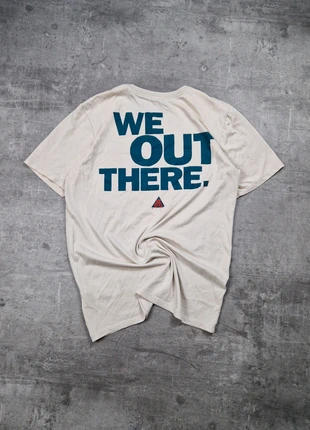 T-shirt de sport Nike ACG motif "We Out There" beige& bleu sportwear- S, marke: Nike ACG, zustand: Sehr gut, größe: S, 30,00 €, 32,20 € beinhaltet Vinted-Käuferschutz Pro