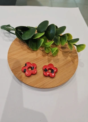 Pampille rouge noir ( sans creole ), brand: FIMO, condition: Very good, €2.00, €2.80 includes Buyer Protection