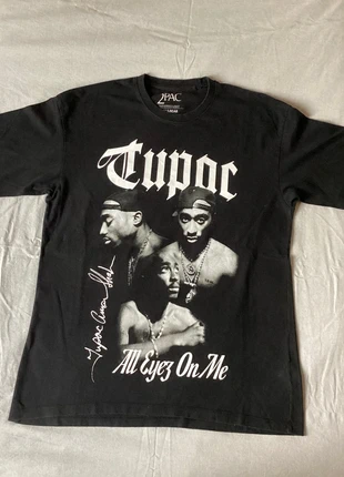T-Shirt Nera 2pac x Pull & Bear All Eyez On Me, marque: Vintage Dressing, état: Très bon état, taille: L, 4,99 €, 5,94 € Protection acheteurs incluse