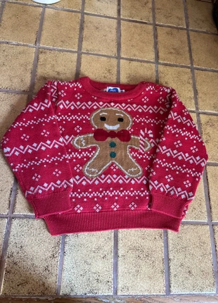 Pull Noël, brand: Mots d'enfants, condition: Good, size: 12-18 months / 80 cm, €1.00, €1.75 includes Buyer Protection