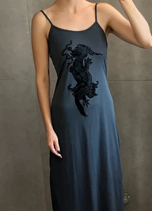 Chinesischer Drachen Kleid Y2K 2000s, brand: COQUETTE, condizioni: Ottime, taglia: S / IT 40 / EU 36, €17.00, €18.55 include la Protezione acquisti