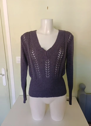 Pull Caroll taille M Parme, brand: Caroll, condition: Very good, size: M / 38 / 10, €6.00, €7.00 includes Buyer Protection