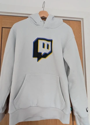 Men's mint-white Twitch hoodie, brand: twitch, condition: Very good, size: M, £12.00, £13.30 includes Buyer Protection
