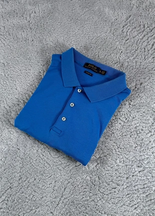 Polo Ralph Lauren Polo XL Classique Coton Piqué Bleu Logo Brodé / Cotton Blue 00354, merk: Ralph Lauren, staat: Heel goed, maat: XL, € 20,00, € 21,70 inclusief Kopersbescherming Pro