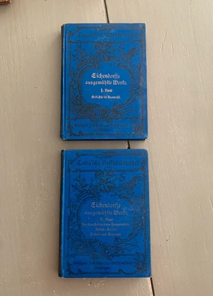 Lot de deux tomes de poèmes en allemand d'Eichendorffs, estado: Bueno, 8,00 €, 9,10 € Protección al comprador incluida