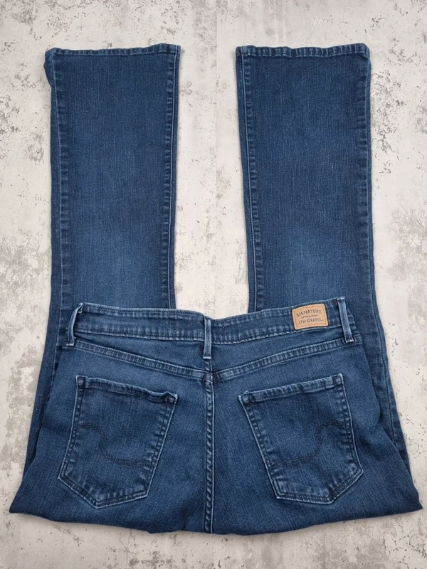 Jean Levi’s Signature Mid Rise Bootcut Bleu – Taille 40 Femme (mesures en photos) - photo numéro 3