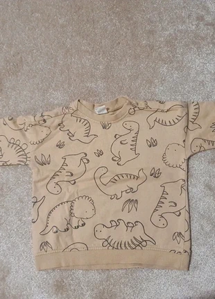 Trui H&M maat 80 meisjes beige zwart, merk: H&M, staat: Heel goed, maat: 12-18 maanden / 80 cm, € 1,50, € 2,28 inclusief Kopersbescherming Pro