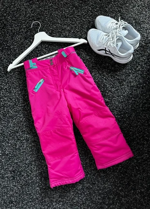 Deux par Deux Skihose pink/türkis – Gr. 2Y (92), warm & stylisch, marque: deux par deux, état: Très bon état, taille: 24-36 mois / 92 cm, 13,00 €, 14,35 € Protection acheteurs incluse