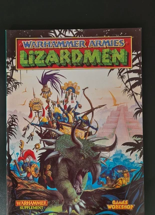Warhammer The Old World Lizardmen Army Book 4th, merk: Warhammer, staat: Heel goed, € 39,95, € 42,65 inclusief Kopersbescherming