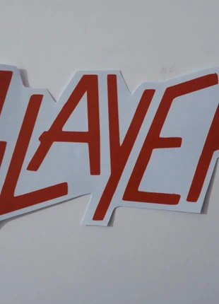 Sticker per carrozzeria, vetro, legno ecc Slayer in vinile 12x6,5cm, marke: Stickers, zustand: Neu, 4,00 €, 4,90 € inklusive Vinted-Käuferschutz
