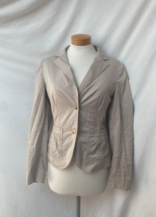 More & More Beiger Blazer Allrounder Scandi Chic | Soft Neutral Tones | Everyday Elegance, marque: More & More, état: Très bon état, taille: XS / 34 / 6, 5,00 €, 5,95 € Protection acheteurs incluse