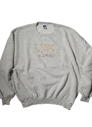 Sweat vintage USC Alumni – Russell Athletic – Made in USA – gris clair – taille XXL, marke: Russel Athletic, zustand: Gut, größe: XXL, 12,00 €, 13,30 € inklusive Vinted-Käuferschutz