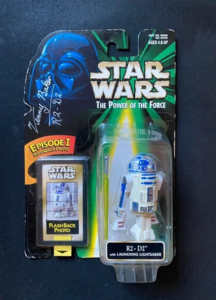 Star Wars: Power of the Force Flashback R2-D2 Action Figure SIGNED by Kenny Baker, brand: Star Wars, condition: Very good, size: XS, €350.00, €368.20 includes Buyer Protection