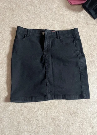 Jupe en jean, marque: Basic Style, état: Neuf sans étiquette, taille: L / 40 / 12, 2,00 €, 2,80 € Protection acheteurs incluse