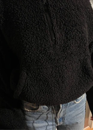 Veste en Moumoute noir marque ruban outfitters, brand: Urban Outfitters, condition: New without tags, size: XS / 34 / 6, €10.00, €11.20 includes Buyer Protection