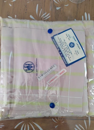 Drap plat et 2 taies vintage, marca: Vintage Dressing, estado: Novo com etiquetas, tamanho: Casal (155-190 cm x 200-220 cm), €13.00, €14.35 inclui Proteção do Comprador