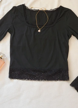 Haut noir coquette, marke: COQUETTE, zustand: Sehr gut, größe: S / 36 / 8, 10,00 €, 11,20 € inklusive Vinted-Käuferschutz