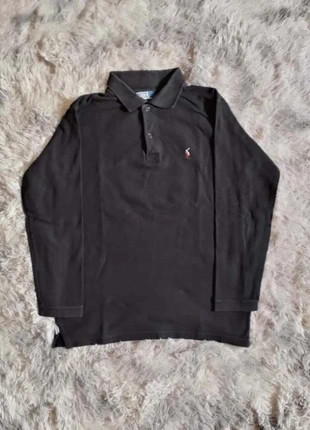 POLO Ralph Lauren Black Polo Long Sleeve Size M, marca: Ralph Lauren, estado: Muito bom, tamanho: M, €25.00, €26.95 inclui Proteção do Comprador