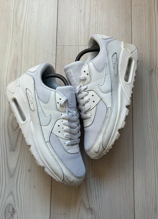 Men’s Nike airmax 90 triple white size uk 8.5, brand: Nike, condition: Very good, size: 8.5, £59.00, £62.65 includes Buyer Protection
