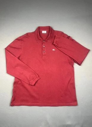 Lacoste Devanlay vintage polo manches longues logo brodé coton stretch - XL, brand: Lacoste, condition: Very good, size: XL, €15.00, €16.45 includes Buyer Protection