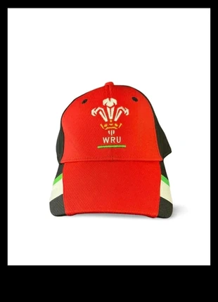 Casquette WRU – rouge, logo brodé Welsh Rugby Union, sport officiel et supporter, merk: WRU, staat: Heel goed, maat: Universele maat, € 6,00, € 7,00 inclusief Kopersbescherming Pro