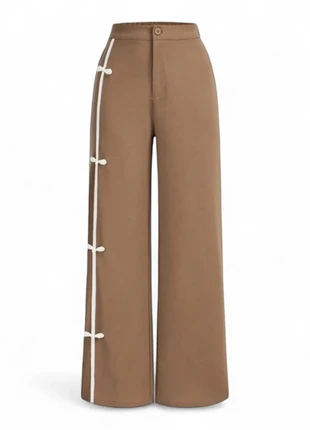 Pantalon Jambes Larges Marron Femme Vintage Streetwear Casual Gothique Y2k - Taille S, brand: Vintage Dressing, condition: Very good, size: S / 36 / 8, €54.99, €58.44 includes Buyer Protection