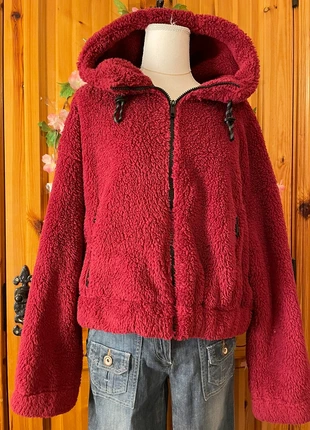 Calvin Klein Performance | Zip-Up Sherpa Fleece Jacket | Hooded | 410., brand: Calvin Klein, condition: Very good, size: L / 40 / 12, €60.00, €63.70 includes Buyer Protection