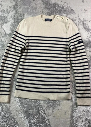 Pull Saint James Blanc Crème taille S (1440)  x, marque: Saint James, état: Très bon état, taille: S / 36 / 8, 48,60 €, 51,73 € Protection acheteurs incluse