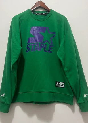 Staple x starter sweatshirt, marque: Starter, état: Très bon état, taille: M / 38 / 10, 42,00 €, 44,80 € Protection acheteurs incluse