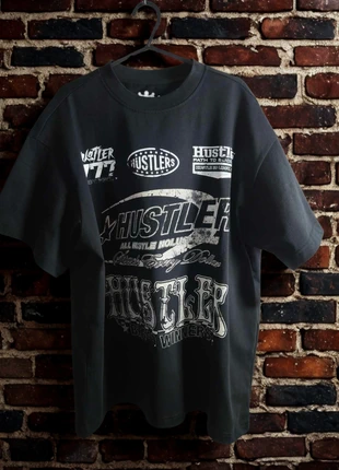 Hustler 2025 Tee – All Hustle No Luck | Oversized Streetwear, brand: Hustler, condition: New with tags, size: M, £34.99, £37.44 includes Buyer Protection