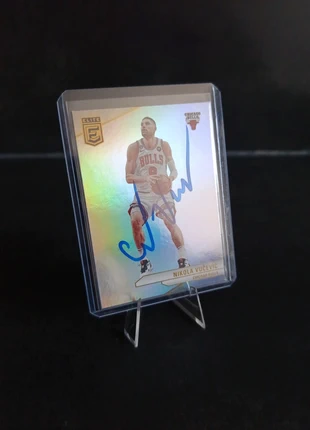 Carte signée de Nikola Vučević, marke: Panini, zustand: Sehr gut, 7,00 €, 8,05 € inklusive Vinted-Käuferschutz
