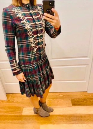 Precioso Vestido de cuadros italiano, marca: Boutique Italiana, estado: Muy bueno, tamaño: M / 38 / 10, 39,95 €, 42,65 € Protección al comprador incluida