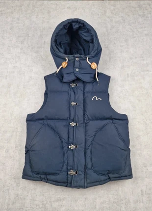 Veste sans manche Evisu Doudoune Bleu Marine, brand: Evisu, condition: Very good, size: M, €149.90, €158.10 includes Buyer Protection Pro
