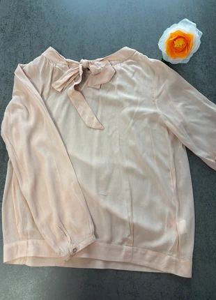 Chemise légère Caroll - rose pastel / noeud / été - Taille 38, brand: Caroll, condition: New without tags, size: M / 38 / 10, €13.00, €14.35 includes Buyer Protection