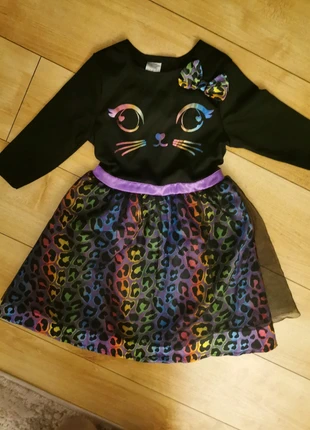 Leopard Print Cat Costume 🐆 (Age 3–4 Years), condition: Very good, size: 3 years / 98 cm, €4.99, €5.94 includes Buyer Protection