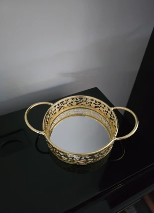 Plateau verre doré, marca: GiFi, estado: Nuevo con etiquetas, 1,30 €, 2,07 € Protección al comprador incluida