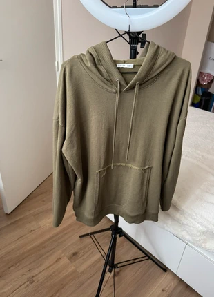 Sweat à capuche femme kaki Zara taille S, marca: Zara, estado: Muy bueno, tamaño: S / 36 / 8, 10,00 €, 11,20 € Protección al comprador incluida
