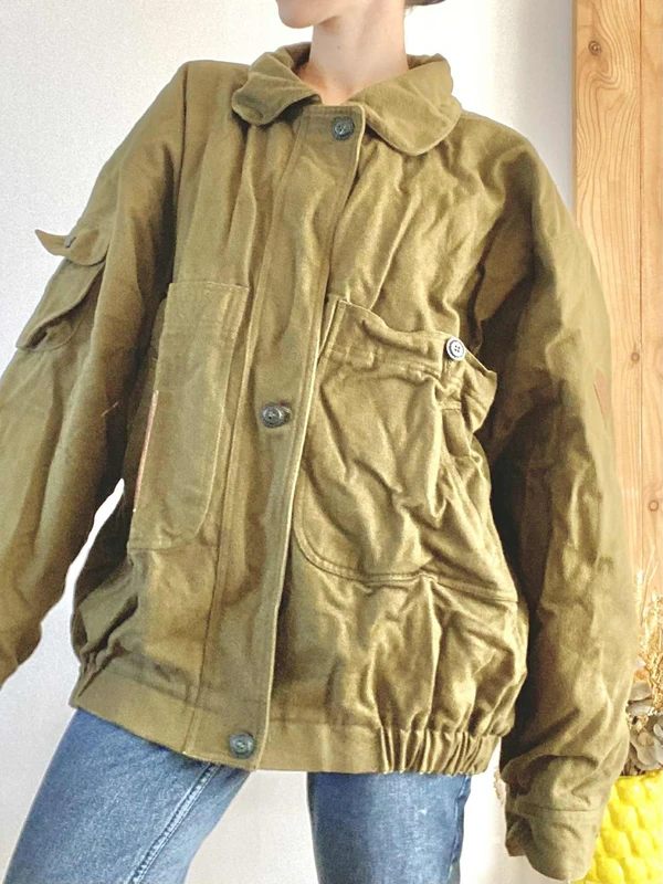 Bomber Vintage en taille L - Très bon état/bon état - photo numéro 3