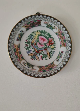 Piatto ceramica Cinese, merk: VTG Porcelain Plate, staat: Heel goed, € 12,00, € 13,30 inclusief Kopersbescherming